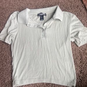 COPY - Green collared shirt